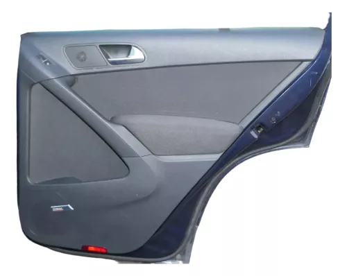 VW Tiguan 5N 1x Türverkleidung Verkleidung Tür hinten rechts schwarz