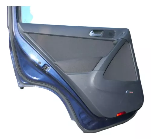 VW Tiguan 5N 1x Türverkleidung Verkleidung Tür hinten links schwarz (201264)