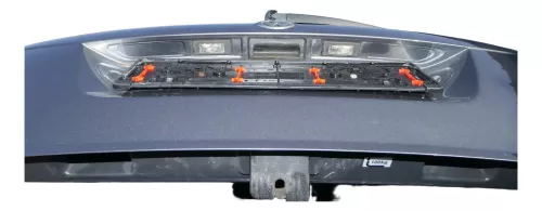 Golf 5 6 Kombi Variant AJ5 hinten Heckklappe mit Scheibe Deckel grau LD7X (201377)