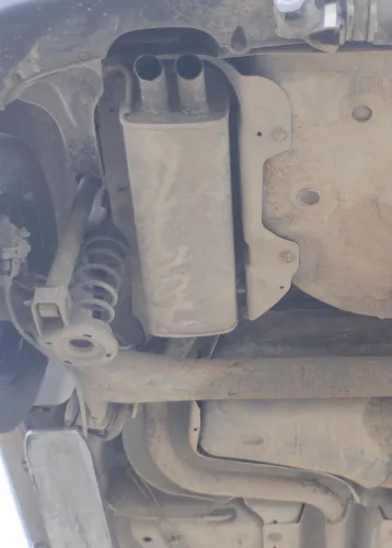 VW Polo 9N Ibiza 6L Auspuff Endschalldämpfer hinten TDI + Rohr ASZ 96kw (169260)