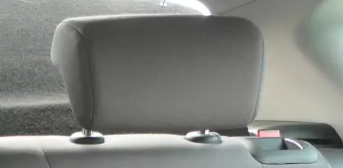 1x Seat Leon 1P Sitz hinten links /rechts Kopfstütze Kopfstützen uranograu (128359)