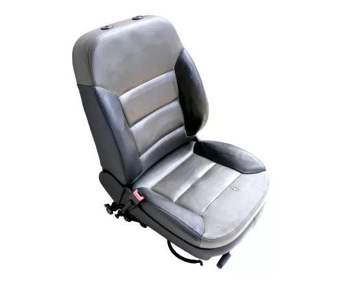 A6 4B auch Kombi Sitz vorne links Fahrersitz elektrisch Leder Ledersitz Allroad (147067)