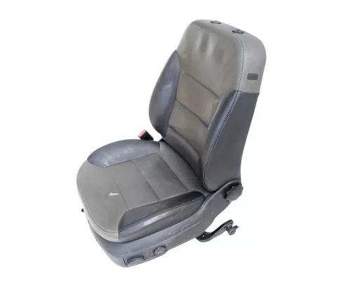 A6 4B auch Kombi Sitz vorne links Fahrersitz elektrisch Leder Ledersitz Allroad (147067)