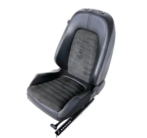 Passat 3C auch Kombi Sitz vorne rechts Beifahrersitz Leder Ledersitz Alcantara (147168)