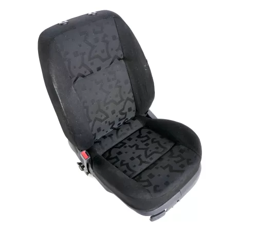 Golf 4 1J Bora Sitz vorne links Fahrersitz 4/5Türer Variant Kombi schwarz (147177)