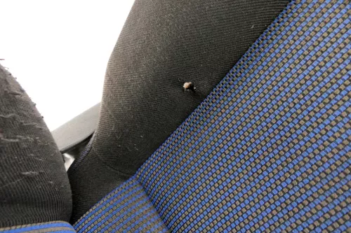 Golf 4 1J Bora Sitz vorne links Fahrersitz 4/5Türer Variant Kombi schwarz blau (147178)