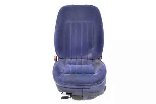 Audi A6 4B auch Kombi Sitz vorne links Fahrersitz 4/5-Türer elektrisch blau SHZ