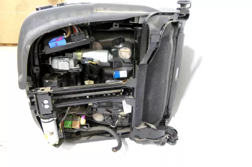 A6 4B auch Kombi Sitz vorne links Fahrersitz Ledersitz Leder schwarz (149038)