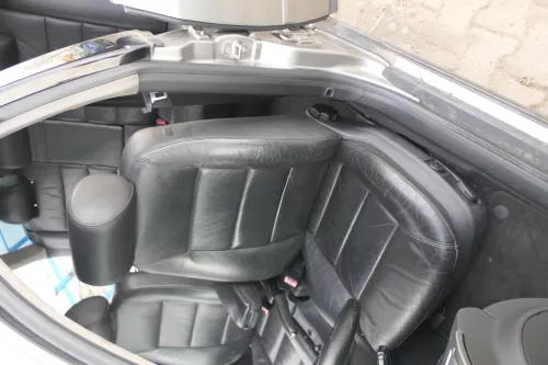 Q607 A6 4B auch Kombi Sitz vorne links Fahrersitz Ledersitz Buffalino Leder schw