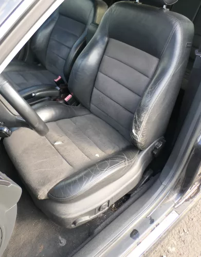 Q694 A6 4B Kombi Sitz vorne links Fahrersitz elektrisch Leder Ledersitz Allroad (171424)