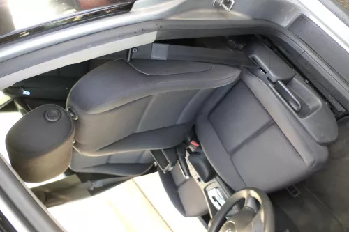 Q714 Audi A4 8E B6 Kombi Sitz vorne links Fahrersitz schwarz (172065)