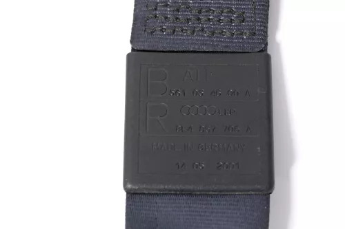 Q738 A3 8L 4/5Türer rechts vorne Gurt Sicherheitsgurt maritimblau blau 8L48 (173595)