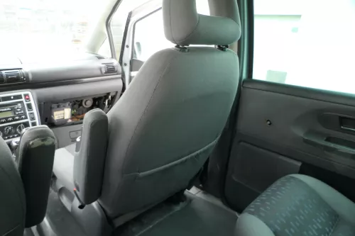 Q770 VW Sharan 7M 7V Sitz vorne rechts Beifahrersitz Lehne Armlehne Camper Bulli (175208)