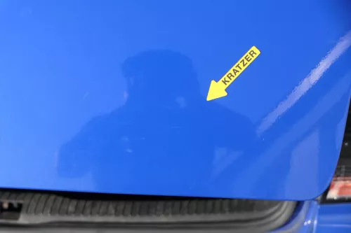 Golf 4 Limousine Heckklappe Kofferraumklappe Klappe hinten blau LW5Z -ohneAnb (201745)