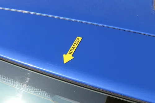 Golf 4 Limousine Heckklappe Kofferraumklappe Klappe hinten blau LW5Z -ohneAnb (201745)