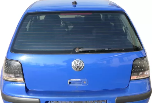 Golf 4 Limousine Heckklappe Kofferraumklappe Klappe hinten blau LW5Z -ohneAnb