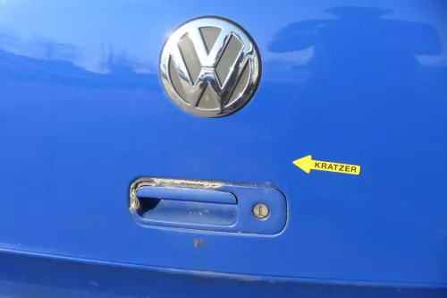 Golf 4 Limousine Heckklappe Kofferraumklappe Klappe hinten blau LW5Z -ohneAnb (201745)