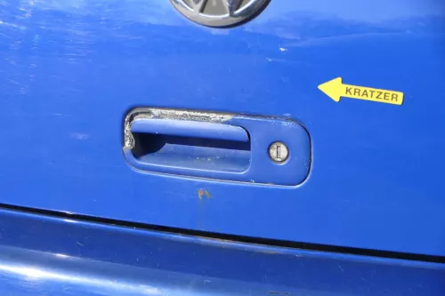 Golf 4 Limousine Heckklappe Kofferraumklappe Klappe hinten blau LW5Z -ohneAnb (201745)