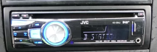 VW Golf 4 Bora T5 T4 Radio JVC KD-DB42 DAB+ MP3 USB WMA CD Player F-AUX