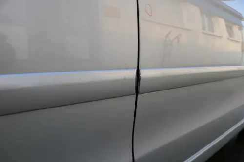 VW Polo 9N 9N3 Tür hinten rechts 4/5-Türer grau silber LA7W - ohne Anbauteile (201776)