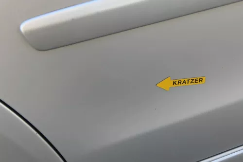 VW Polo 9N 9N3 Tür hinten rechts 4/5-Türer grau silber LA7W - ohne Anbauteile (201776)