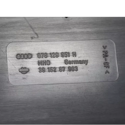 Audi 80 100 A6 4A Geräuschdämpfer Abdeckung Motor Blende 2.6 V6 ABC ACZ (201518)