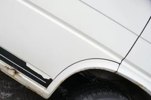 VW T4 Tür vorne rechts weiß R902 Beifahrertür Caravelle 7D0831056C ohneAnbauteil (177129)