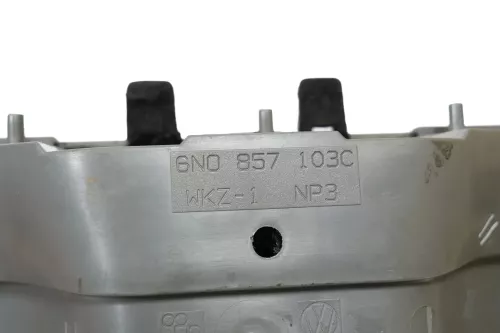 VW Polo 6N Handschuhfach Fach unter dem Beifahrerairbag grau Klima (200516)