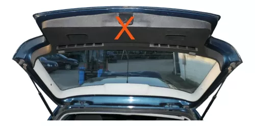 Golf 4 Limousine Heckklappe Kofferraumklappe Klappe hinten grün LC6X -ohneAnb (201330)