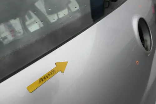 VW Golf 5 V Heckklappe hinten Kofferraumklappe mit Scheibe silber grau LA7W Sil (201731)