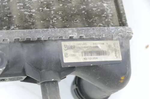VW Polo 9N Seat Ibiza 6l 6J Kühler Lüfter Kühlerlüfter 6Q0121253K ## (201836)