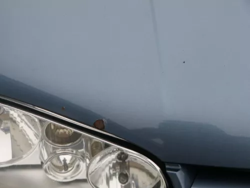 VW Golf 4 Motorhaube Haube Klappe vorne blau LD5X (201853)