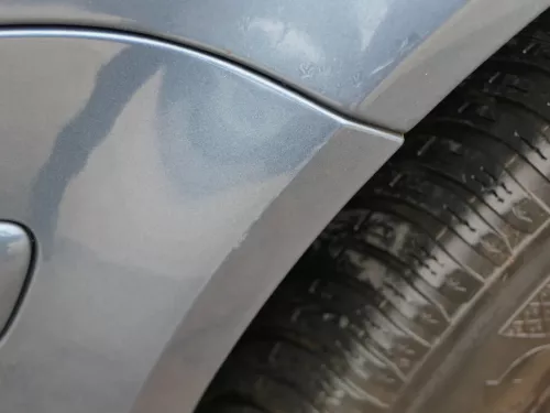 VW Golf 4 Stoßstange vorne Frontstoßstange Stoßfänger blau LD5X SWR -ohne Kappen (201856)