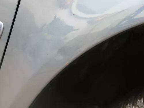 VW Golf 4 Kotflügel vorne rechts blau LD5X - Delle (201857)