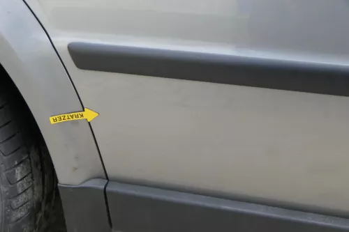 VW Passat 3B 3BG 3B6 Kombi Avant Tür hinten rechts mit Scheibe grau LD7W (201885)
