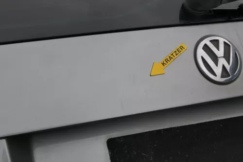 Passat 3BG Kombi Variant Heckklappe Klappe Kofferraumklappe grau LD7W Scheibe (201887)