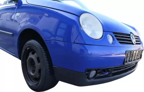VW Lupo 6X Kühlergrill Grillleiste vorne Leiste blau LW5Z (201963)