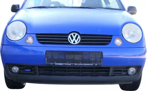 VW Lupo 6X Stoßstange vorne Frontstoßstange Stoßfänger blau LW5Z