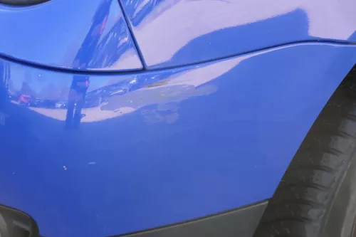 VW Lupo 6X Stoßstange vorne Frontstoßstange Stoßfänger blau LW5Z (201964)