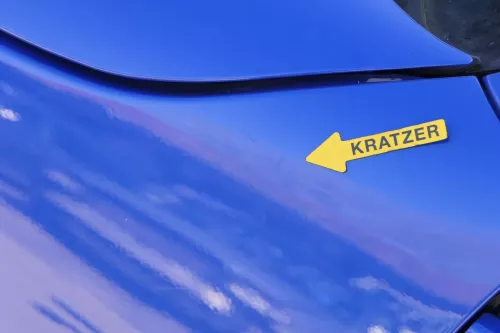 VW Lupo 6X Kotflügel vorne links blau LW5Z (201967)