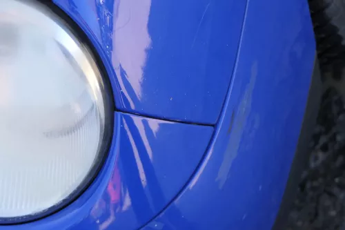 VW Lupo 6X Kotflügel vorne links blau LW5Z (201967)