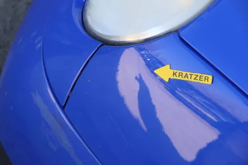 VW Lupo 6X Kotflügel vorne links blau LW5Z (201967)