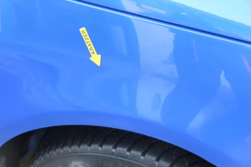 VW Lupo Kotflügel vorne rechts blau LW5Z (201968)