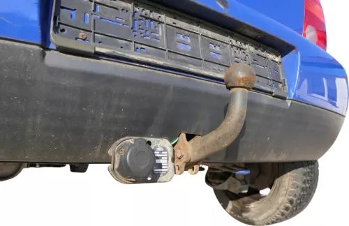VW Lupo feste starre Anhängerkupplung mit Kabelbaum Brink