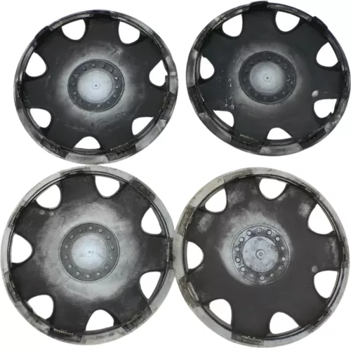 original 4 Stück VW Bora Golf 4 1J Radkappe Radzierkappe 15 Zoll Platinum (179640)
