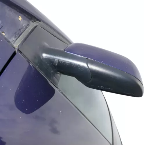 VW Polo 9N elektrischer Spiegel Außenspiegel links vorne blau LB5N (202020)