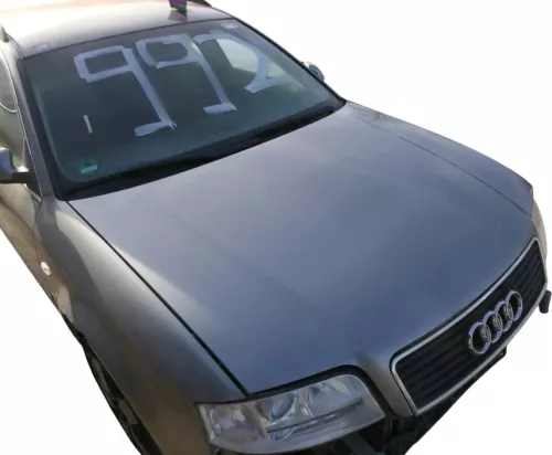 Audi A6 4B Motorhaube Klappe vorn Facelift (ab. Mitte 2002) silber LY7W + Grill (202042)