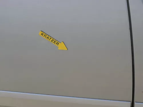 Audi A6 4B C5 Tür Türblatt hinten rechts nur Türblatt silber LY7W -ohneAnbauteil (202044)