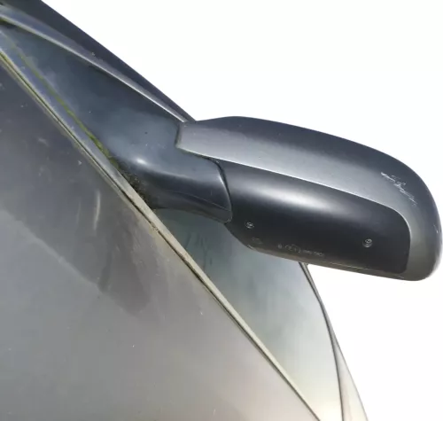 Audi A6 4B Spiegel Außenspiegel links elektrisch silber LY7W + GLAS grau (202045)