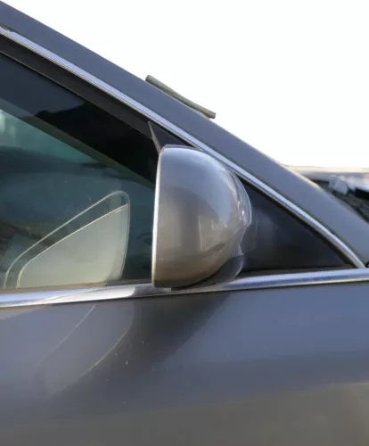 Audi A6 4B Spiegel Außenspiegel rechts elektrisch silber LY7W mit GLAS Facelift (202046)